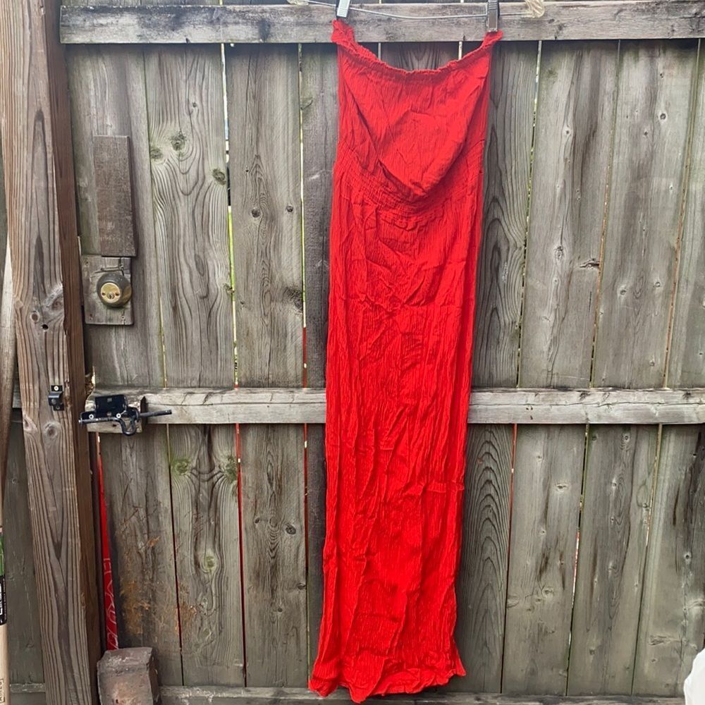 Forever 21 strapless dress sz. M